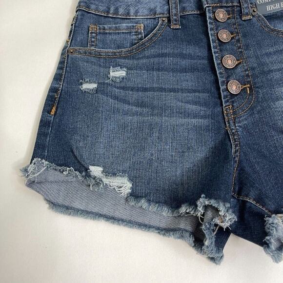 REWASH Comfort Stretch High Rise Jean Shorts SZ 26 - Picture 4 of 7